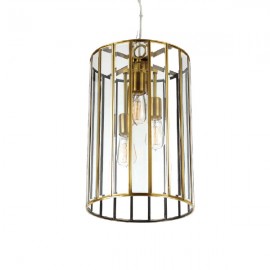 Telbix-Pratt PE30-AB / PE20 Pendant - Antique Brass